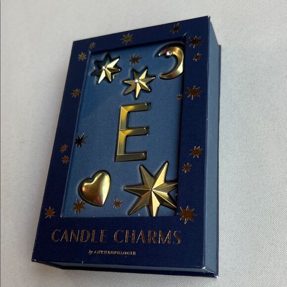 Anthropologie Gold Star and Moon Candle Charms - Picture 4 of 9